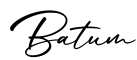 单词Batum书写