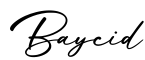 单词Baycid书写