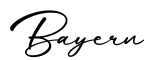 单词Bayern书写