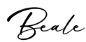 单词Beale书写