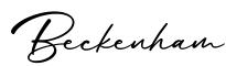 单词Beckenham书写