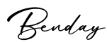单词Benday书写