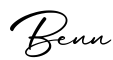 单词Benn书写