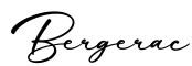 单词Bergerac书写