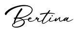 单词Bertina书写