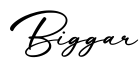 单词Biggar书写