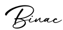 单词Binac书写