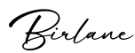 单词Birlane书写