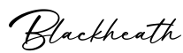 单词Blackheath书写