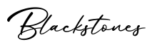 单词Blackstones书写