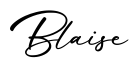 单词Blaise书写
