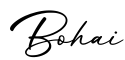 单词Bohai书写