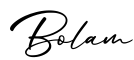 单词Bolam书写