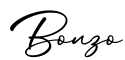 单词Bonzo书写