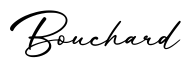 单词Bouchard书写
