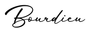单词Bourdieu书写