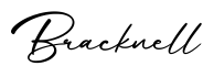 单词Bracknell书写
