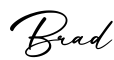 单词Brad书写
