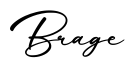 单词Brage书写