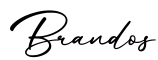 单词Brandos书写