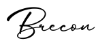 单词Brecon书写