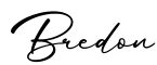 单词Bredon书写