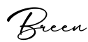 单词Breen书写