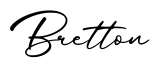 单词Bretton书写