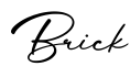 单词Brick书写
