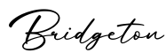 单词Bridgeton书写