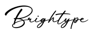 单词Brightype书写
