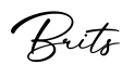 单词Brits书写