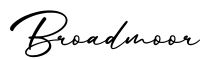 单词Broadmoor书写