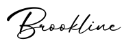 单词Brookline书写