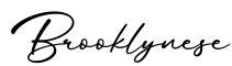 单词Brooklynese书写
