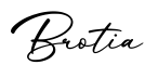 单词Brotia书写