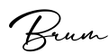 单词Brum书写