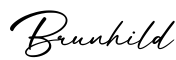 单词Brunhild书写