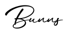 单词Bunns书写