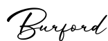 单词Burford书写