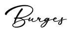 单词Burges书写