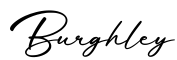 单词Burghley书写