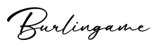 单词Burlingame书写