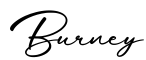 单词Burney书写