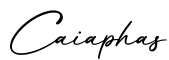 单词Caiaphas书写