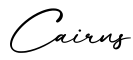单词Cairns书写