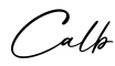 单词Calb书写