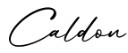 单词Caldon书写