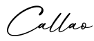 单词Callao书写