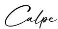 单词Calpe书写